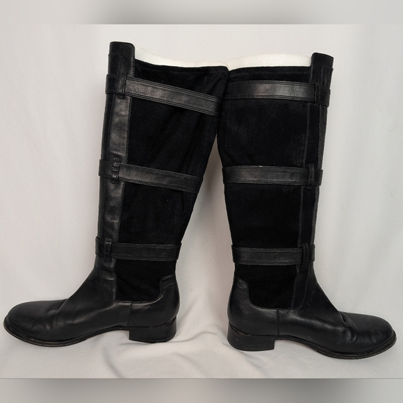 Cole Haan Nike Air Black Avalon Tall Boot - Picture 2 of 8